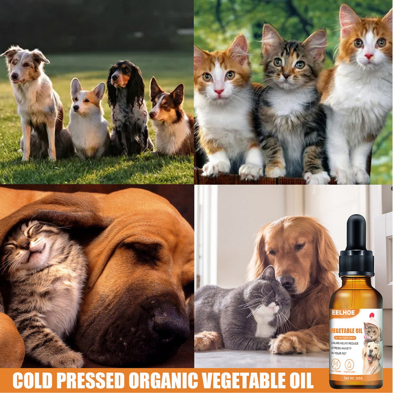 Calming Essential Oils For Dogs And Cats Natural Organic Calming Drops Safe Effective Calming Anxiety Blend For Thunder