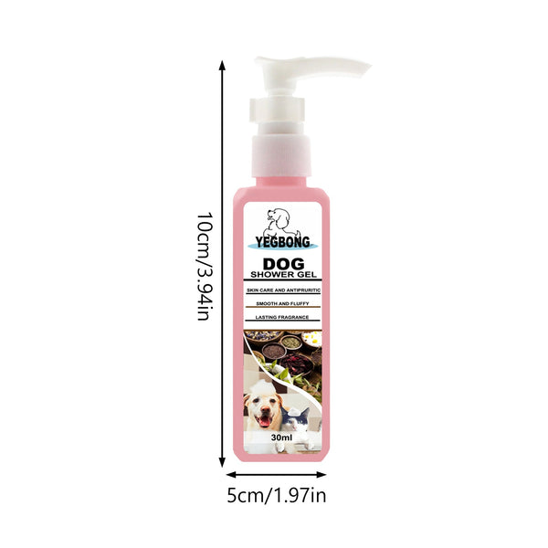 30ml Pet Body Shampoo Puppy Shampoo Conditioner With Fragrance Hair Care Dog Shampoo 30ml Natural Dry Shampoo For Dogs & Cats